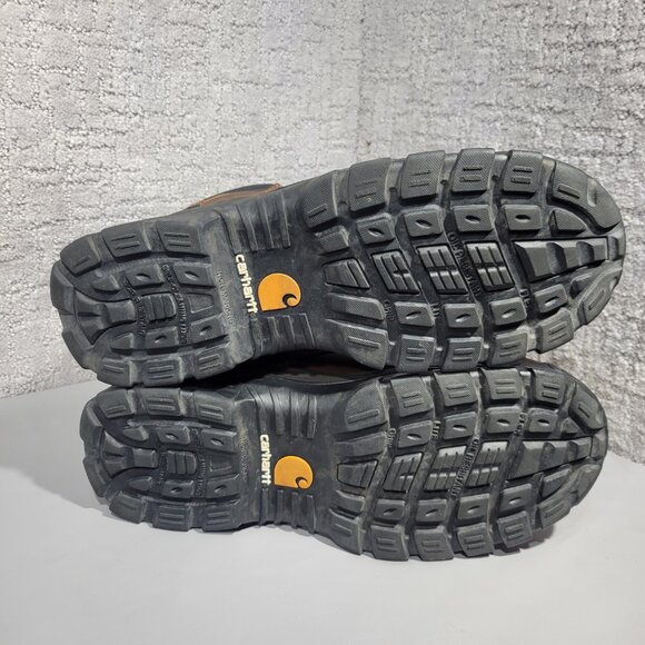 Carhartt Rugged Flex 6" Men's Size 12 Leather Composite Toe Work Boots CMF6366 - Picture 9 of 11